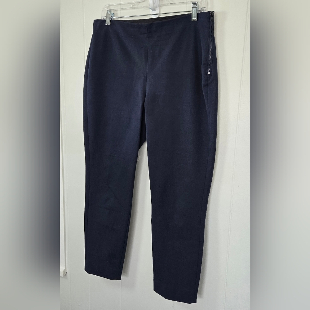 EVERLANE The Bi-Stretch Work Pant | Navy Size 12 - Picture 12 of 13